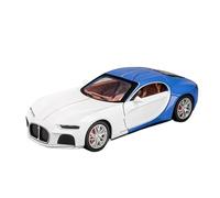 Veicoli A Motore Miniatura 1:24 For La Simulazione Di Una Mini Auto In Lega For Bugatti Atlantic Modello Di Auto Pressofuso Decorazione E Ornamenti Macchinina Modellino Di Auto Finito(White)