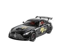 Veicoli A Motore Miniatura 1:24 For La Simulazione Statica Della For Benz AMG GT Mini Modello Di Auto Replica In Lega Pressofusa Ornamenti Macchinina Modellino Di Auto Finito(Black)