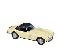 Veicoli A Motore Miniatura 1:24 For La Simulazione Statica Della For BMW 507 Mini Modello Di Auto Replica In Lega Pressofusa Ornamenti Macchinina Modellino Di Auto Finito(Soft-top beige)