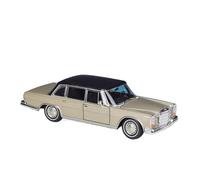 Veicoli A Motore Miniatura 1:24 For La Simulazione Statica Della For Mercedes 600 Mini Modello Di Auto Replica In Lega Pressofusa Ornamenti Macchinina Modellino Di Auto Finito(Gold)