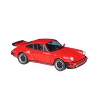 Veicoli A Motore Miniatura 1:24 For La Simulazione Statica Della Porsche 911 Turbo 3.0 Mini Modello Di Auto Replica In Lega Pressofusa Ornamenti Macchinina Modellino Di Auto Finito(Red)