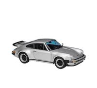 Veicoli A Motore Miniatura 1:24 For La Simulazione Statica Della Porsche 911 Turbo 3.0 Mini Modello Di Auto Replica In Lega Pressofusa Ornamenti Macchinina Modellino Di Auto Finito(Silver)