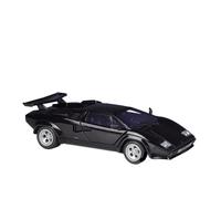 Veicoli A Motore Miniatura 1:24 For Lamborghini Countach Lp 5000 S Modello Di Auto In Lega Di Zinco Statica Arredamento Creativo Decorazione Macchinina Modellino Di Auto Finito(Black)