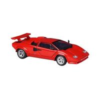 Veicoli A Motore Miniatura 1:24 For Lamborghini Countach LP5000S Mini Simulazione Modello Di Auto In Lega Di Zinco Collezione Di Ornamenti For Libreria Macchinina Modellino Di Auto Finito(Red)