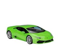 Veicoli A Motore Miniatura 1:24 For Lamborghini Huracan LP610-4 Mini Modello Di Auto In Lega In Scala Di Simulazione, Modello In Metallo, Ornamenti Creativi Macchinina Modellino Di Auto Finito(Green)