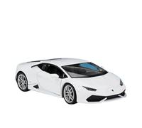 Veicoli A Motore Miniatura 1:24 For Lamborghini Huracan LP610-4 Modello Di Auto In Scala Statica Modello Di Simulazione In Lega Collezione Decorazione Macchinina Modellino Di Auto Finito(White)