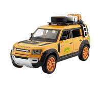 Veicoli A Motore Miniatura 1:24 For Land Rover Defender Mini Simulazione Modello Auto In Lega Squisita Decorazione Di Ornamenti For Veicoli Fuoristrada Macchinina Modellino Di Auto Finito(Yellow)