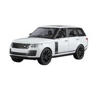 Veicoli A Motore Miniatura 1:24 For Land Rover Range Rover Mini Simulation Car Model, Squisiti Ornamenti For Veicoli Fuoristrada Macchinina Modellino Di Auto Finito(White)