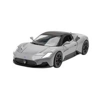 Veicoli A Motore Miniatura 1:24 For Maserati Mc20 Miniatura Statica In Lega Pressofusa Modello Di Auto Libreria Ornamenti Decorazione Macchinina Modellino Di Auto Finito(Chrome)