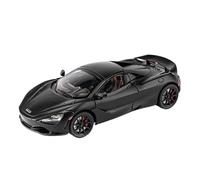 Veicoli A Motore Miniatura 1:24 For McLaren 720s Mini Simulation, Modello Di Auto In Lega Pressofusa Collezione Di Ornamenti. Macchinina Modellino Di Auto Finito(Black)