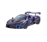 Veicoli A Motore Miniatura 1:24 For McLaren Senna In Miniatura, Modello Di Auto In Lega Di Metallo, Collezione Di Ornamenti Squisiti Macchinina Modellino Di Auto Finito(Purple)
