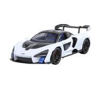Veicoli A Motore Miniatura 1:24 For McLaren Senna Mini Simulation Lega Pressofusa Modello Di Auto For La Casa Ornamenti Creativi Decorazione Macchinina Modellino Di Auto Finito(White)