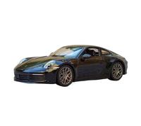 Veicoli A Motore Miniatura 1:24 For Porsche 911 Carrera 4S Mini Simulazione Auto In Lega Di Zinco Modello Libreria Ornamenti Decorazione Collezione Macchinina Modellino Di Auto Finito(Black)