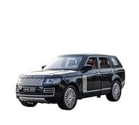 Veicoli A Motore Miniatura 1:24 for range rover mini car model alloy simulation vehicle model collection ornaments decorate Macchinina Modellino Di Auto Finito(Black)