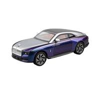 Veicoli A Motore Miniatura 1:24 For Rolls Royce Spectre In Miniatura In Lega Di Zinco Pressofusa Modello Di Auto In Scala Statica Ornamenti For Ufficio Macchinina Modellino Di Auto Finito(Purple)