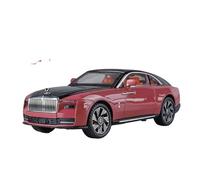 Veicoli A Motore Miniatura 1/24 For Rolls Royce Spectre In Miniatura, Modello Di Auto In Lega Di Simulazione, Ornamenti For Libreria Squisiti Macchinina Modellino Di Auto Finito(Red)