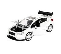 Veicoli A Motore Miniatura 1/24 For Subaru WRX STI Mini Simulazione Modello Di Auto In Lega Di Zinco Libreria Ornamenti Decorazione Collezione Macchinina Modellino Di Auto Finito