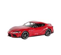 Veicoli A Motore Miniatura 1:24 For Toyota Gr Supra Mini Modello Di Auto Statica In Lega Di Zinco Pressofusa Ornamenti For Libreria Decorazione Macchinina Modellino Di Auto Finito(Red)