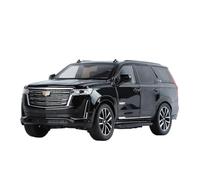 Veicoli A Motore Miniatura 1:24 Per Cadillac Escalade SUV Modello Di Auto In Miniatura In Lega, Modello Di Simulazione, Collezione Di Ornamenti Macchinina Modellino Di Auto Finito(Black)