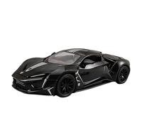 Veicoli A Motore Miniatura 1:24 Per Lykan Hypersport Simulazione Di Modellismo In Lega Pressofusa, Decorazioni Creative Per La Casa Macchinina Modellino Di Auto Finito(Black)