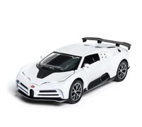 Veicoli A Motore Miniatura 1/32 for Bugatti Centodieci Supercar Sports Diecast Car Model Collection Top da collezione Macchinina Modellino Di Auto Finito (Size : White)