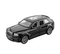 Veicoli A Motore Miniatura 1:32 For Collezione Di Ornamenti E Decorazioni Di Auto In Lega Replica Statica In Miniatura For Rolls Royce Cullinan Di Lusso Macchinina Modellino Di Auto Finito(Black)