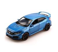 Veicoli A Motore Miniatura 1:32 For Honda Civic Type-R Mini Modello Di Auto In Lega For La Casa Simulazione Statica Collezione Di Ornamenti Creativi Macchinina Modellino Di Auto Finito(Blue)
