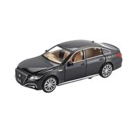 Veicoli A Motore Miniatura 1:32 For La Simulazione Della For Toyota Crown Modello Di Auto In Scala Statica, Ornamenti In Lega Di Zinco Macchinina Modellino Di Auto Finito(Black)