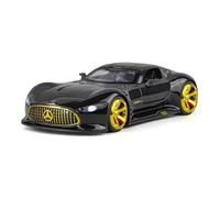 Veicoli A Motore Miniatura 1:32 For La Simulazione Della Mini For Benz Amg Vision Gt Modello Di Auto In Lega Statica Pressofusa Ornamenti Creativi Macchinina Modellino Di Auto Finito(Black)