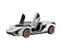 Veicoli A Motore Miniatura 1:32 For Lamborghini Sian Fkp 37 Miniatura Statica In Lega Di Zinco Modello Di Auto For La Casa Decorazione D'arredo Creativa Macchinina Modellino Di Auto Finito(White)