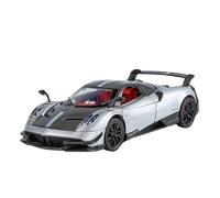 Veicoli A Motore Miniatura 1:32 For Pagani Huayra Bc Mini Modello Di Auto Statica In Lega Di Zinco Pressofusa Ornamenti For Libreria Decorazione Macchinina Modellino Di Auto Finito(Silver)