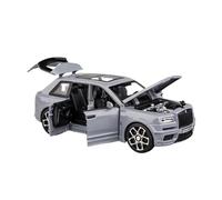 Veicoli A Motore Miniatura 1:32 For Rolls Royce Cullinan SUV Mini Modello Di Auto In Scala Statica Modello Di Simulazione In Lega Ornamenti Decorazione Macchinina Modellino Di Auto Finito(Chrome)