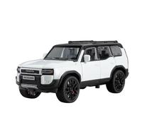 Veicoli A Motore Miniatura 1:32 For Toyota Land Cruiser Prado Mini Simulazione Statica In Lega Pressofusa Modello Auto Ornamenti Creativi Macchinina Modellino Di Auto Finito(White)