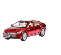 Veicoli A Motore Miniatura 1:32 For Volkswagen Cc Scala Statica Lega Pressofusa Modello Auto Arredamento Creativo Decorazione Macchinina Modellino Di Auto Finito(Red)