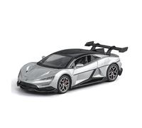 Veicoli A Motore Miniatura 1:32 Per BYD Che Guarda Verso L'alto Verso U9 Mini Modello Di Auto In Lega Simulazione Modello Di Veicolo Collezione Ornamenti Macchinina Modellino Di Auto Finito(Silver)