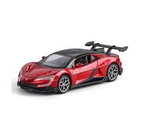 Veicoli A Motore Miniatura 1:32 Per BYD Che Guarda Verso L'alto Verso U9 Mini Modello Di Auto In Lega Simulazione Modello Di Veicolo Collezione Ornamenti Macchinina Modellino Di Auto Finito(Red)