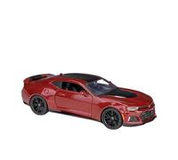 Veicoli A Motore Miniatura Modellino Auto In Lega Pressofusa In Scala Statica 1:24 For Chevrolet Camaro SS RS ZL1 Ornamenti Da Collezione For Libreria Macchinina Modellino Di Auto Finito(Red)