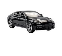 Veicoli A Motore Miniatura Modello Di Auto Da Esposizione In Lega Pressofusa In Scala Statica For Porsche Panamera Mini Scala 1:32 Da Collezione Macchinina Modellino Di Auto Finito(Black)
