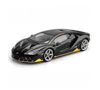 Veicoli A Motore Miniatura Modello Di Auto In Lega Di Metallo Modello Di Simulazione Collezione Di Ornamenti Scala 1:18 For Lamborghini Centenario LP770-4 Macchinina Modellino Di Auto Finito(Black)