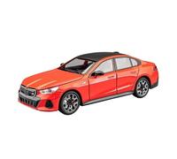 Veicoli A Motore Miniatura Modello Di Auto In Lega In Scala 1/24 For BMW I5 M60, Modello In Metallo, Decorazione For La Casa, Ornamenti Macchinina Modellino Di Auto Finito(Red)