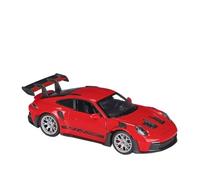 Veicoli A Motore Miniatura Modello Di Auto In Lega Metallo In Scala 1:24 For Porsche 911 GT3 RS Modello Di Auto In Mini Statico Decorazione For Soggiorno Macchinina Modellino Di Auto Finito(Red)