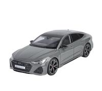 Veicoli A Motore Miniatura Ornamenti Decorativi For Modellini Di Auto In Lega Di Zinco Pressofusa In Scala Statica 1/18 For Audi RS7 Mini Macchinina Modellino Di Auto Finito(Pure Black)