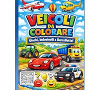 Veicoli da colorare: Giochi, indovinelli e barzellette