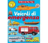 Nuinui NUI75093 Il Libro dei Flip Flap - Veicoli di Emergenza