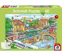 Veicoli e traffico (puzzle per bambini)