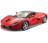 Veicoli metallo pressofuso 1:24 per Ferrari Laferrari Aperta Simulazione Modello auto lega Giocattolo Veicolo scala statica Ornamenti(Rosso)