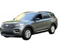 Veicoli metallo pressofuso 1:24 per Ford per Explorer Xlt SUV modello auto lega veicolo simulazione statica collezione mostre hobby donazioni(Cromo)