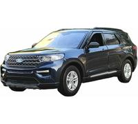 Veicoli metallo pressofuso 1:24 per Ford per Explorer Xlt SUV modello auto lega veicolo simulazione statica collezione mostre hobby donazioni(Blu)