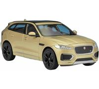 Veicoli metallo pressofuso 1:24 per Jaguar per F-Pace SUV modello auto lega veicolo simulazione statica collezione mostre hobby donazioni(Metallico)