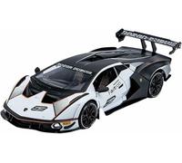 Veicoli metallo pressofuso 1:24 per Lamborghini Lpi800-4 HuracáN Sto Aventador Revuelto Auto lega pressofusa modello Porta completamente aperta Veicolo statico modelli auto collezione(Scv12 White)